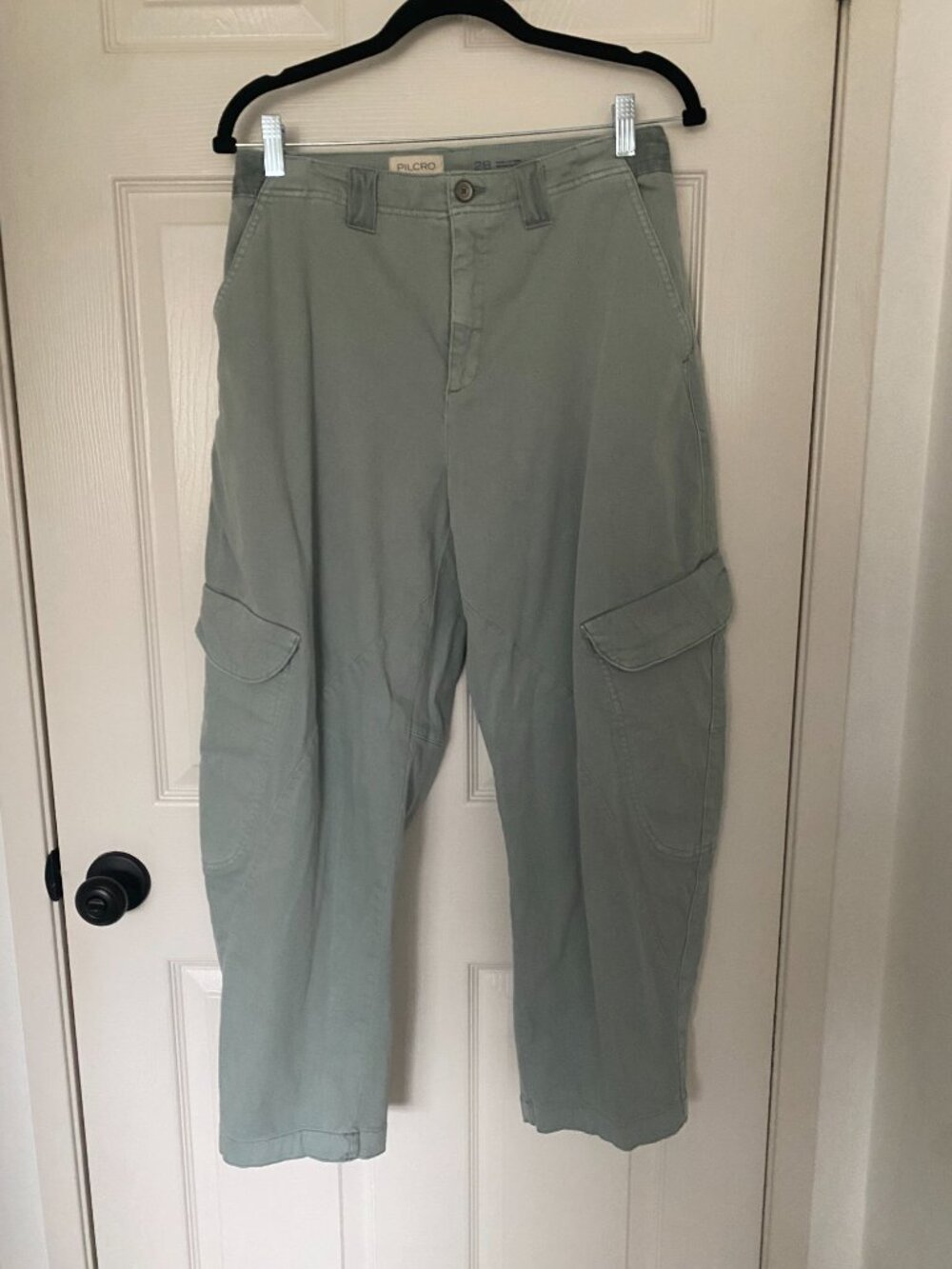 Pilcro Anthropologie | Utility Bow Pants - Picture 4 of 15